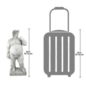 Design Toscano KY47038 14 Inch Supersized David Garden Statue