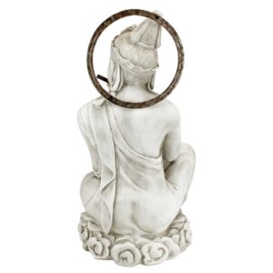 Design Toscano KY47116 12 Inch Byodo in Temple Bodhisattva Statue