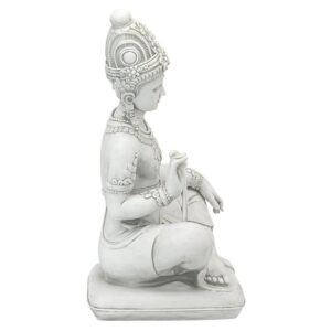 Design Toscano KY47128 12 1/2 Inch Sitting Thai Teppanom Statue