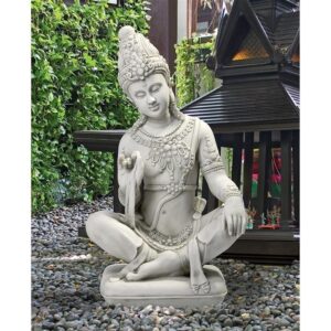 Design Toscano KY47128 12 1/2 Inch Sitting Thai Teppanom Statue