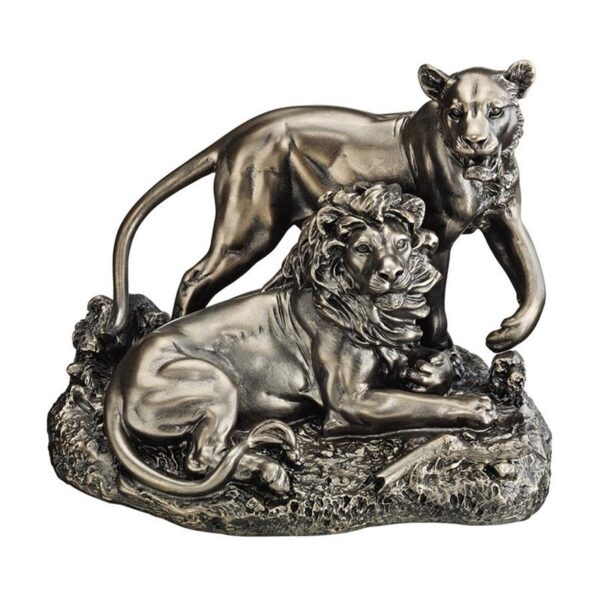 Design Toscano KY50094 10 Inch Lion and Lioness Statue