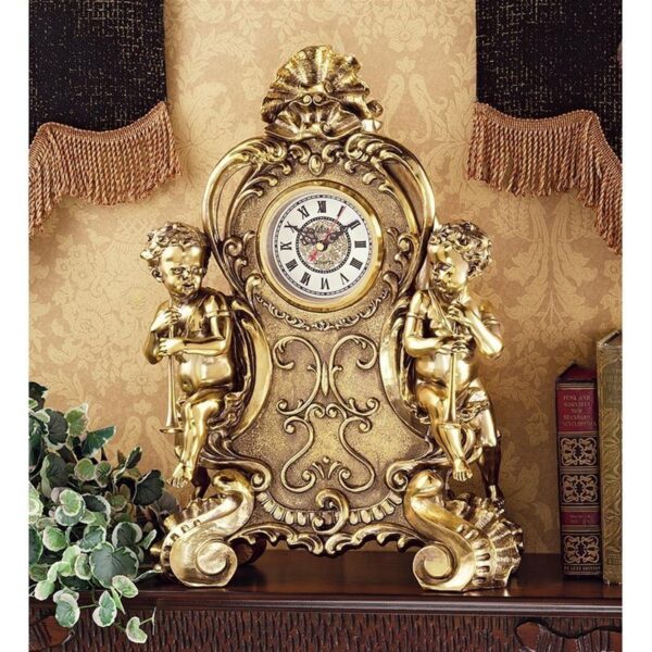 Design Toscano KY5025 13 Inch Saint Remy Cherub Clock