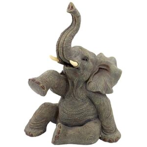 Design Toscano KY505107 14 Inch Petey the Pint Sized Pachyderm Statue