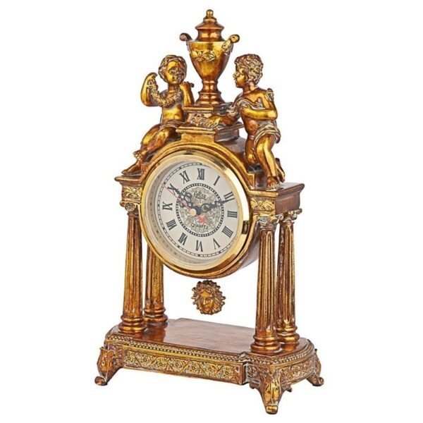 Design Toscano KY5052 8 Inch Arch of Aion God of Time Mantel Clock