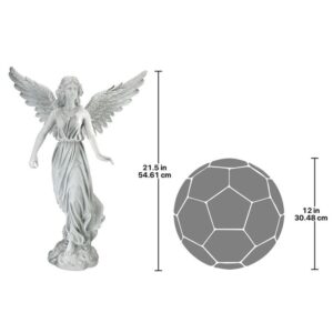 Design Toscano KY51174 16 Inch Medium Angel of Patience Statue