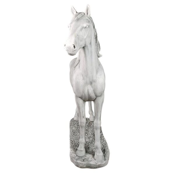 Design Toscano KY5172 48 Inch Majestic Horse Statue - Antique Stone