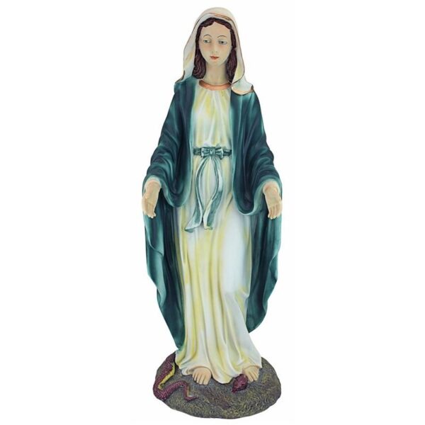 Design Toscano KY53061 9 1/2 Inch Virgin Mary the Blessed Mother Statue