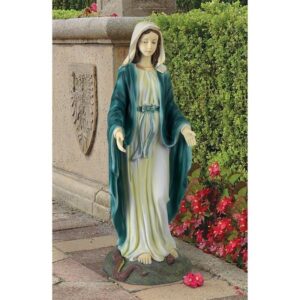 Design Toscano KY53061 9 1/2 Inch Virgin Mary the Blessed Mother Statue