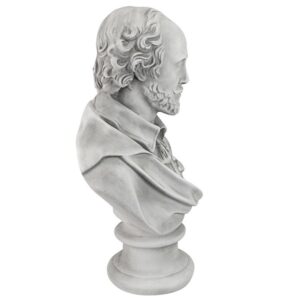 Design Toscano KY5348 12 Inch Large William Shakespeare Bust