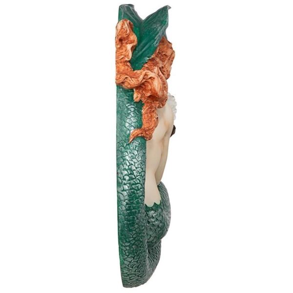 Design Toscano KY54132 16 1/2 Inch Misty Mae Mermaid Wall Sculpture