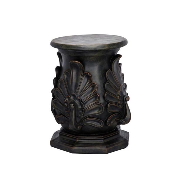 Design Toscano KY66121 14 Inch Classic Peacock Riser