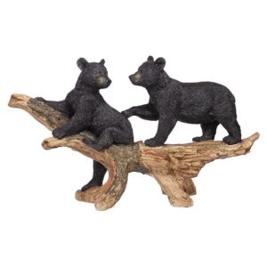 Design Toscano KY69774 30 1/2 Inch Mischievous Bear Cubs Statue