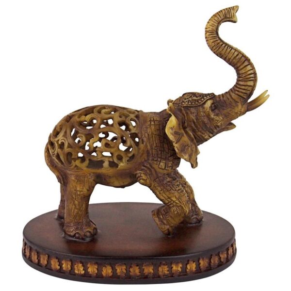 Design Toscano KY71097 7 Inch Jali Elephant, Small