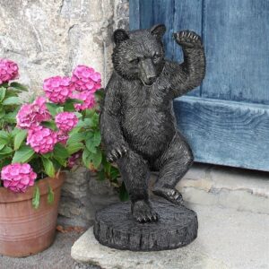 Design Toscano KY71187 15 1/2 The Bear Dance Garden Statue