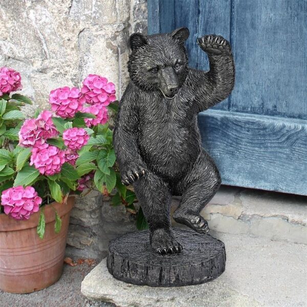 Design Toscano KY71187 15 1/2 The Bear Dance Garden Statue