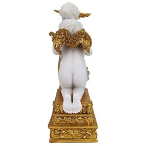 Design Toscano KY72570 9 1/2 Inch Chateau Carbonne Cherub Mantle Clock