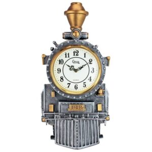 Design Toscano KY729021 9 Inch Casey Jones Train Wall Clock