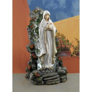 Design Toscano KY909 11 1/2 Inch Blessed Virgin Mary Illuminated Statue