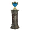 Design Toscano KY91521 12 1/2 Inch Green Fontaine Des Innocent Pedestal