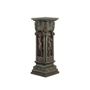 Design Toscano KY91521 12 1/2 Inch Green Fontaine Des Innocent Pedestal