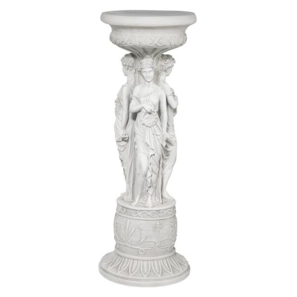 Design Toscano KY992 10 1/2 Inch Chatsworth Manor Pedestal