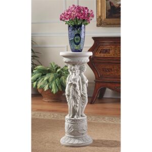 Design Toscano KY992 10 1/2 Inch Chatsworth Manor Pedestal