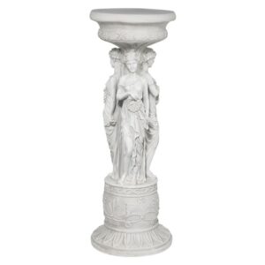 Design Toscano KY992 10 1/2 Inch Chatsworth Manor Pedestal