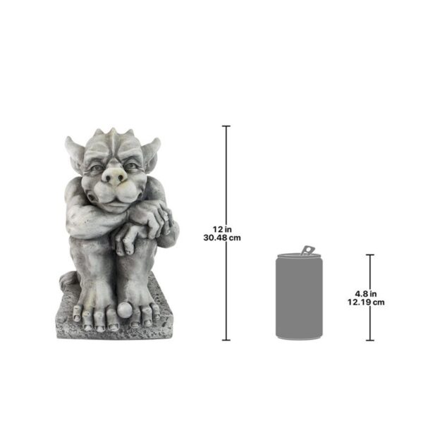 Design Toscano LY312006 8 Inch Gaspar Watcher of Souls Gargoyle Statue