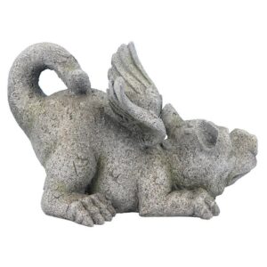 Design Toscano LY38021 9 Inch Pounce the Mischievous Dragon Statue