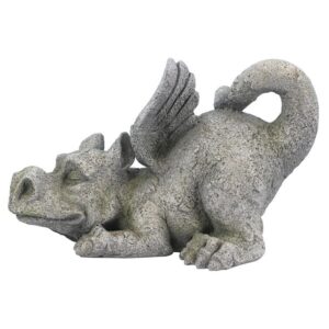 Design Toscano LY38021 9 Inch Pounce the Mischievous Dragon Statue