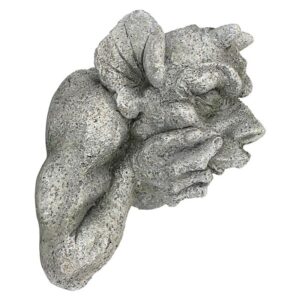 Design Toscano LY382031 10 Inch Gnash The Grotesque Gargoyle Plaque