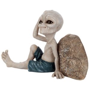 Design Toscano LY612243 11 1/2 Inch Surfer Dude Alien Statue