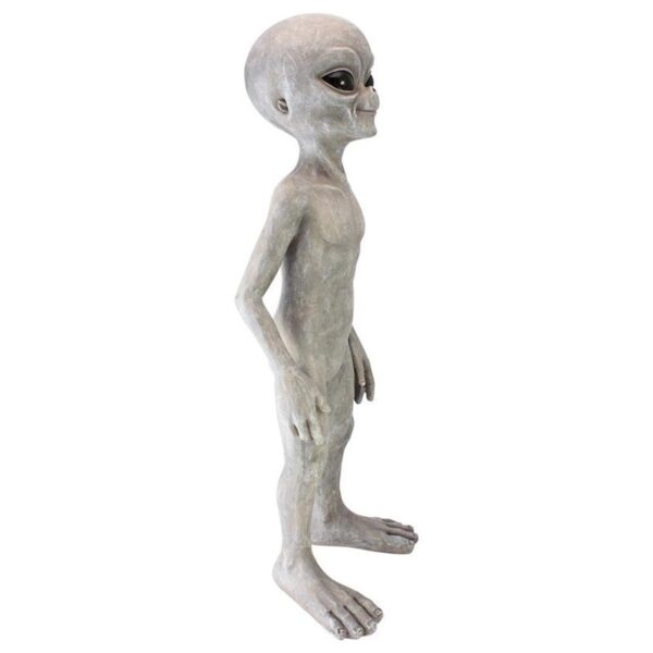 Design Toscano LY612251 8 1/2 Inch Medium Out of This World Alien Statue