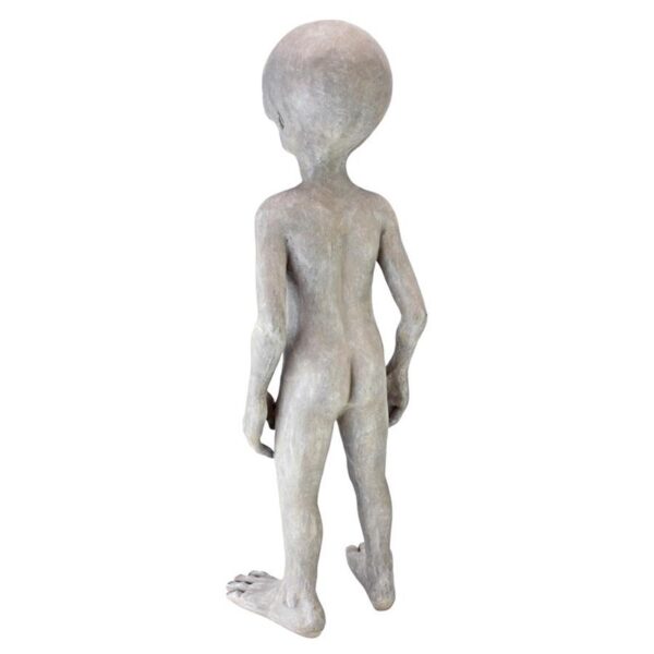 Design Toscano LY612251 8 1/2 Inch Medium Out of This World Alien Statue