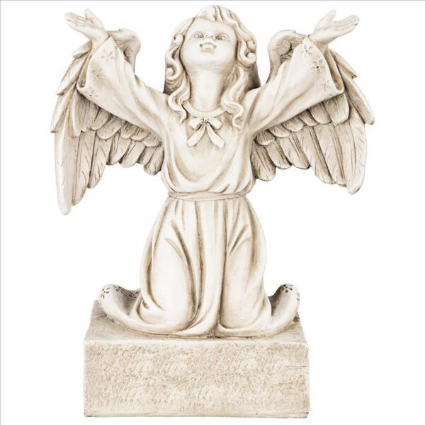 Design Toscano LY713002 11 1/2 Inch Look To Heavens Memorial Angel Statue