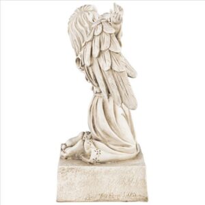 Design Toscano LY713002 11 1/2 Inch Look To Heavens Memorial Angel Statue