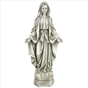 Design Toscano LY714287 10 Inch Madonna of Notre Dame Statue, Large