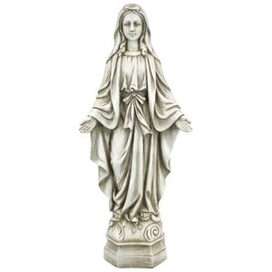 Design Toscano LY714288 8 Inch Medium Madonna of Notre Dame Statue