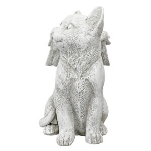 Design Toscano LY7154091 8 Inch Large Loving Friend Memorial Cat Angel