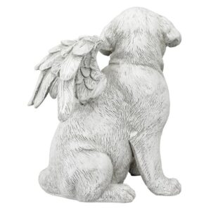 Design Toscano LY7154092 8 1/2 Inch Large Loving Friend Memorial Dog Angel