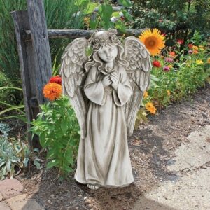 Design Toscano LY7160012 11 1/2 Inch Divine Messenger Angel Statue