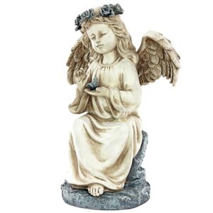 Design Toscano LY721047 7 1/2 Inch Spirit of Good Will Angel Statue