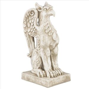 Design Toscano LY721138 8 1/2 Inch Gryphon Sentinel Guildford Court Statue