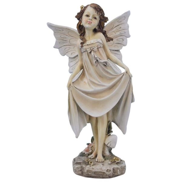 Design Toscano LY79214 7 1/2 Inch Calla Wildflower Meadow Fairy Statue