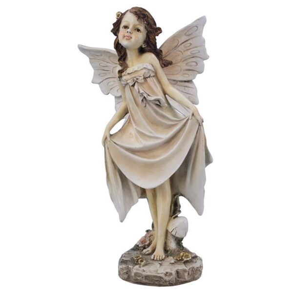 Design Toscano LY79214 7 1/2 Inch Calla Wildflower Meadow Fairy Statue