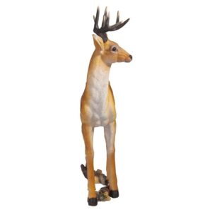 Design Toscano LY88195 23 1/2 Inch Woodland Buck Deer Statue