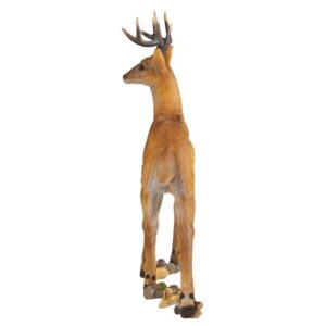 Design Toscano LY88195 23 1/2 Inch Woodland Buck Deer Statue