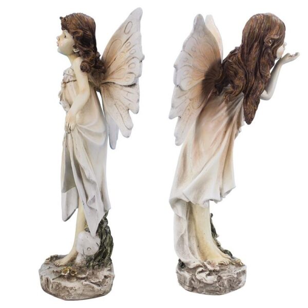 Design Toscano LY97921 7 1/2 Wildflower Meadows Fairy Statues, Set of 2