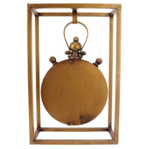 Design Toscano MH145166 8 1/2 Inch Industrial Age Mantel Clock