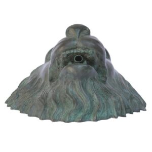 Design Toscano MP61038 11 Inch Florentine Lion Head Plaque - Bronze